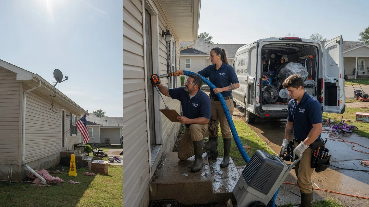 Ceiling Water Damage Restoration in Melrose, NM near me